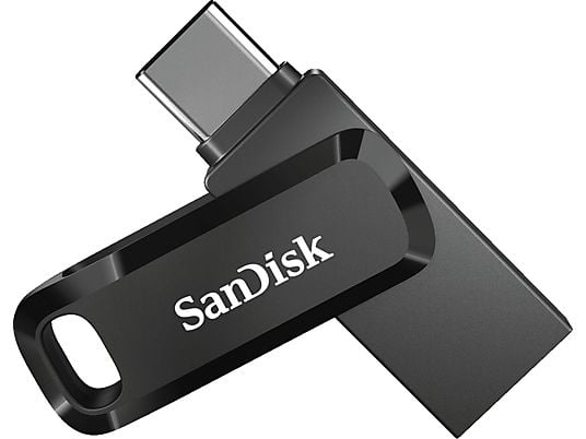 SANDISK Ultra Dual Drive - Clé USB  (512 GB, Noir/Argent)