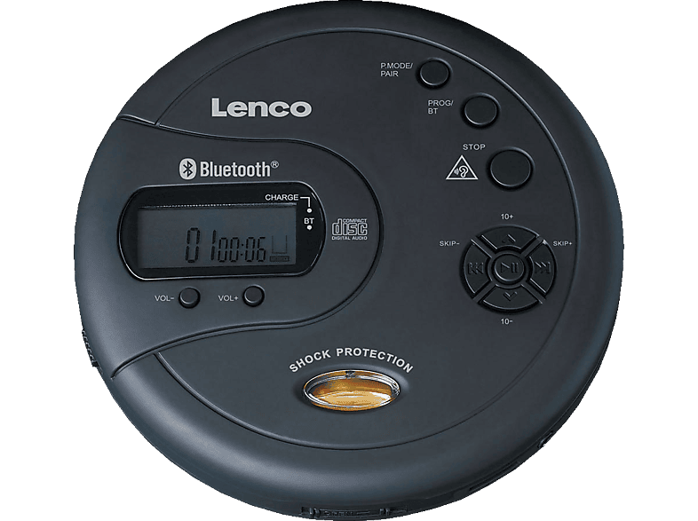 LENCO CD-300 BK Discman Schwarz CD-Player & Discmans | MediaMarkt