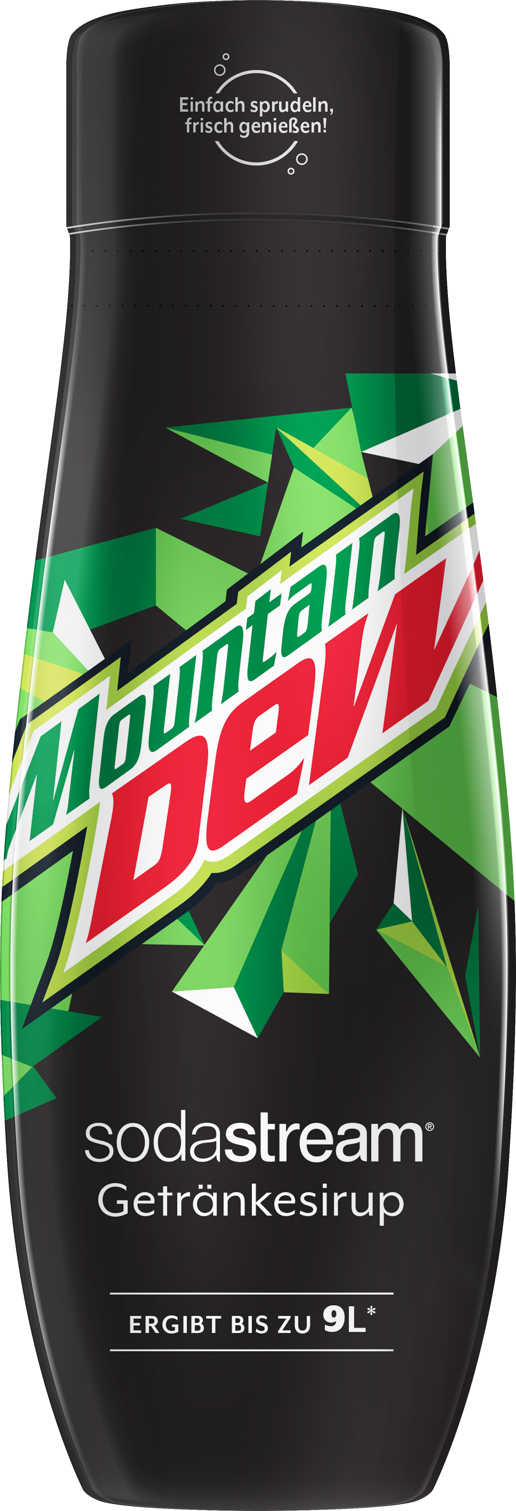 SODASTREAM 1924208490 SST MOUNTAIN DEW Sirup Schwarz/Grün