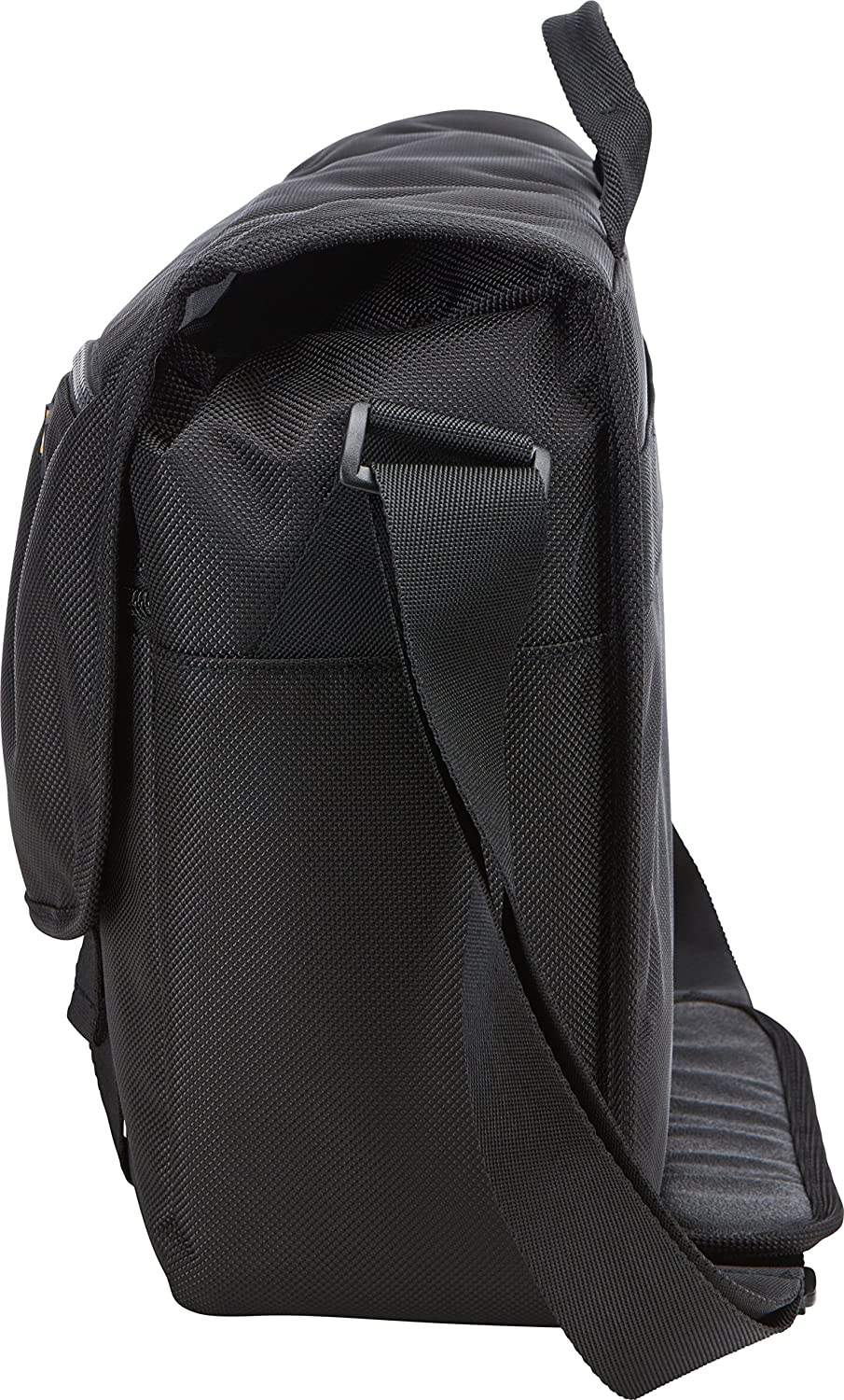 Maletín para portátil - Case Logic Bryker BRYM114K, Para portátiles hasta 14", Bandolera, Polyester, Negro