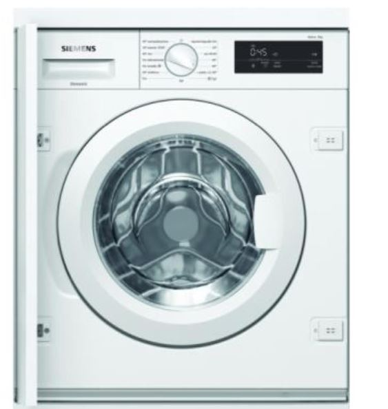 Lavadora carga frontal - Siemens WI12W325ES, 8 kg, 15 Programas, 1.200 rpm, Blanco