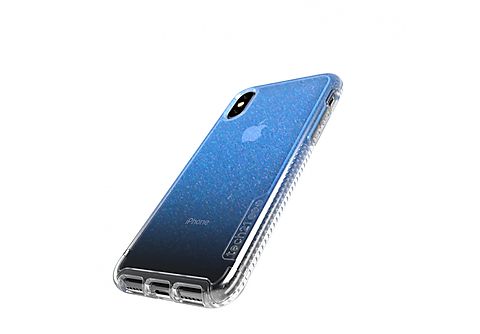Funda - Tech21 Pure Shimmer, Para Apple iPhone X, iPhone XS, TPU, Resistente a golpes y rayaduras, Azul