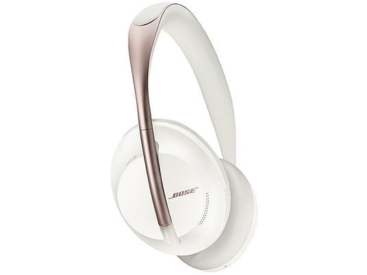 Auriculares inalámbricos - Bose 700 Soapstone, De diadema, Bluetooth, Cancelación ruido, Hasta 20 horas, Blanco