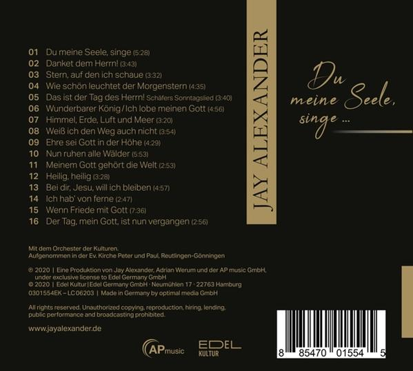 Die Rückseite einer CD-Hülle mit Text und einem Barcode.