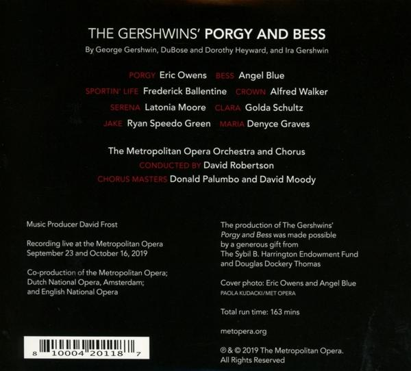Albumcover mit Text, der Interpreten und Song-Credits auflistet.