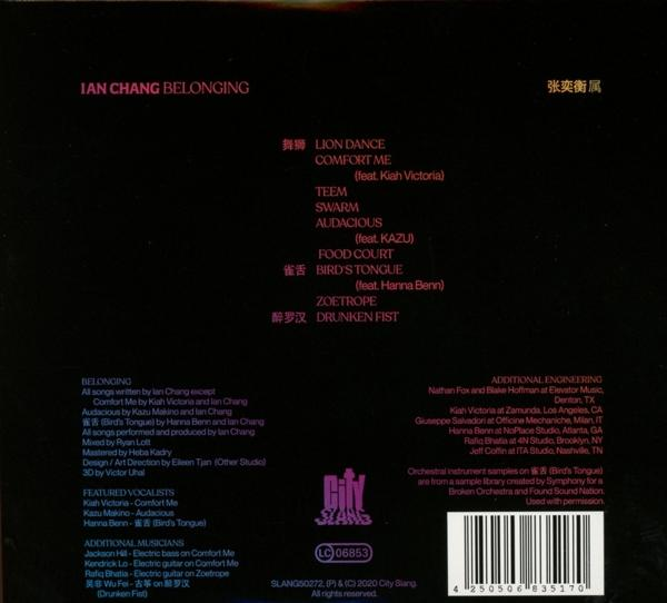 Ian Chang Belonging - (CD) 