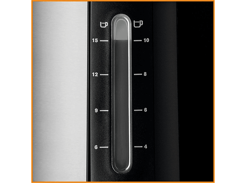 KRUPS KM321 ProAroma Plus Kaffeemaschine Schwarz/Edelstahl