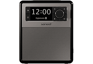 SONORO Radio-réveil Easy V2 Noir (31121BL)