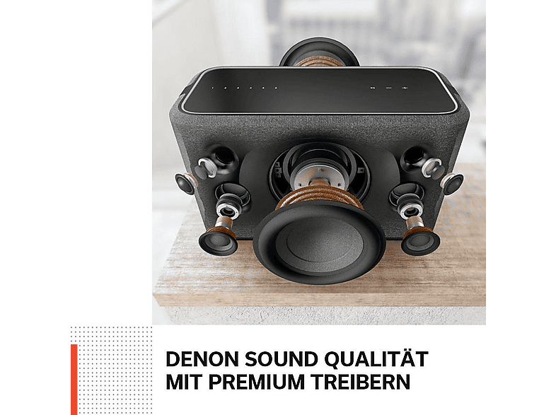 DENON HOME 350 Lautsprecher, Schwarz