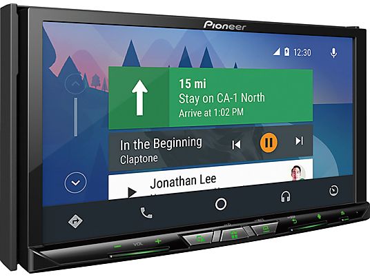 PIONEER AVIC-Z830DAB - Mediacenter mit Navigation (2 DIN (Doppel-DIN), Schwarz)