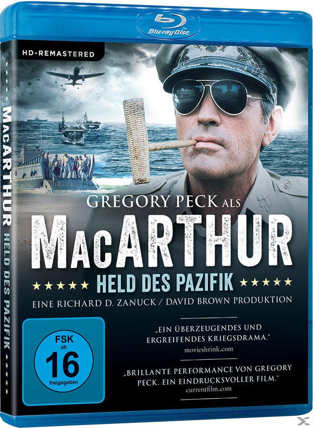 DVD-Cover des Films mit Gregory Peck in einer Kriegsszene.