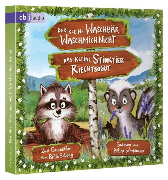 Der kleine Waschbär Waschmichnicht und das kleine Stinktier Riechtsogut  - (CD)