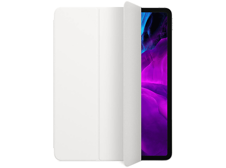 APPLE Gen Smart Folio Schutzhülle, für iPad Pro 12.9" (4. Generation), Weiß — Foto 4 von 4