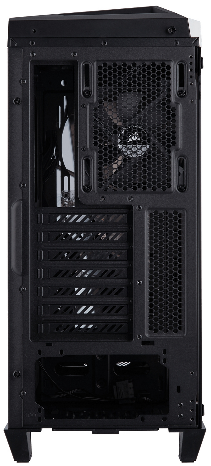 Chasis PC - Corsair Carbide Spec-Omega, 1x auriculares, 1x MIC, 2x USB 3.0, Midi Tower, Acero, Negro