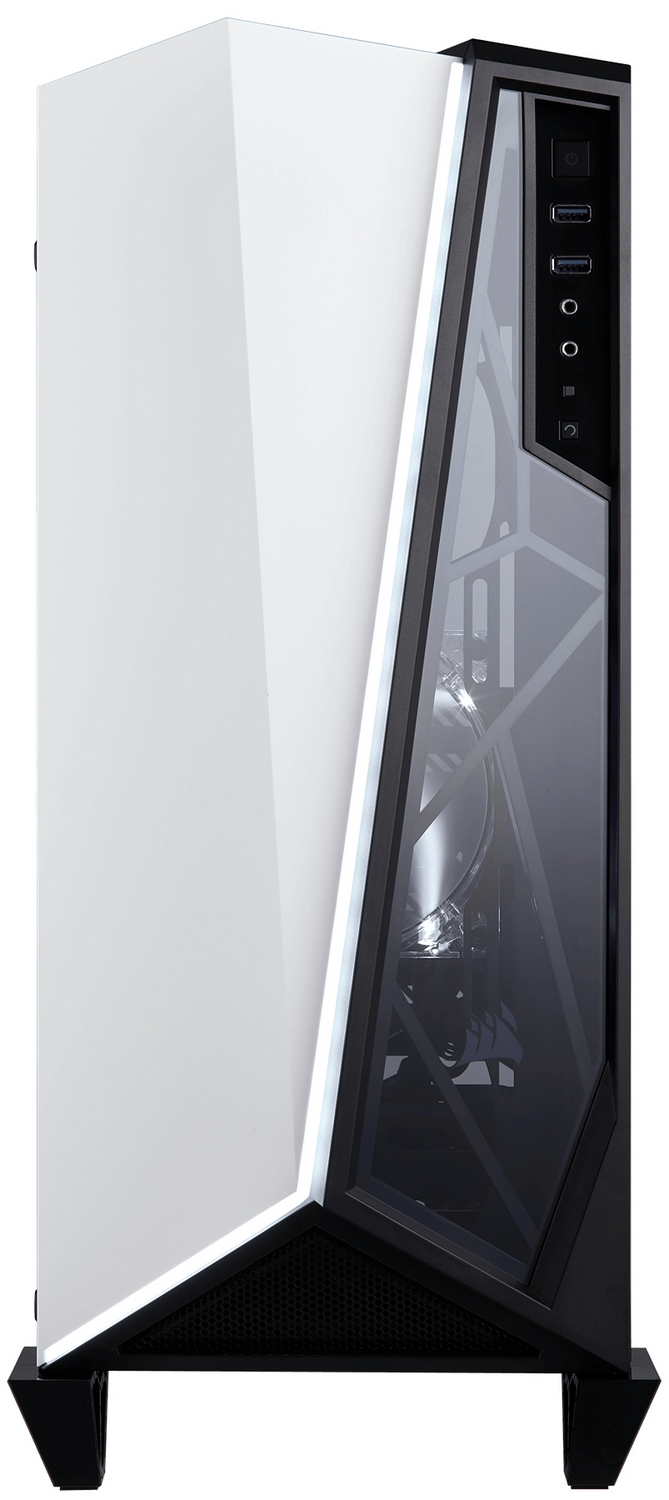 Chasis PC - Corsair Carbide Spec-Omega, 1x auriculares, 1x MIC, 2x USB 3.0, Midi Tower, Acero, Negro