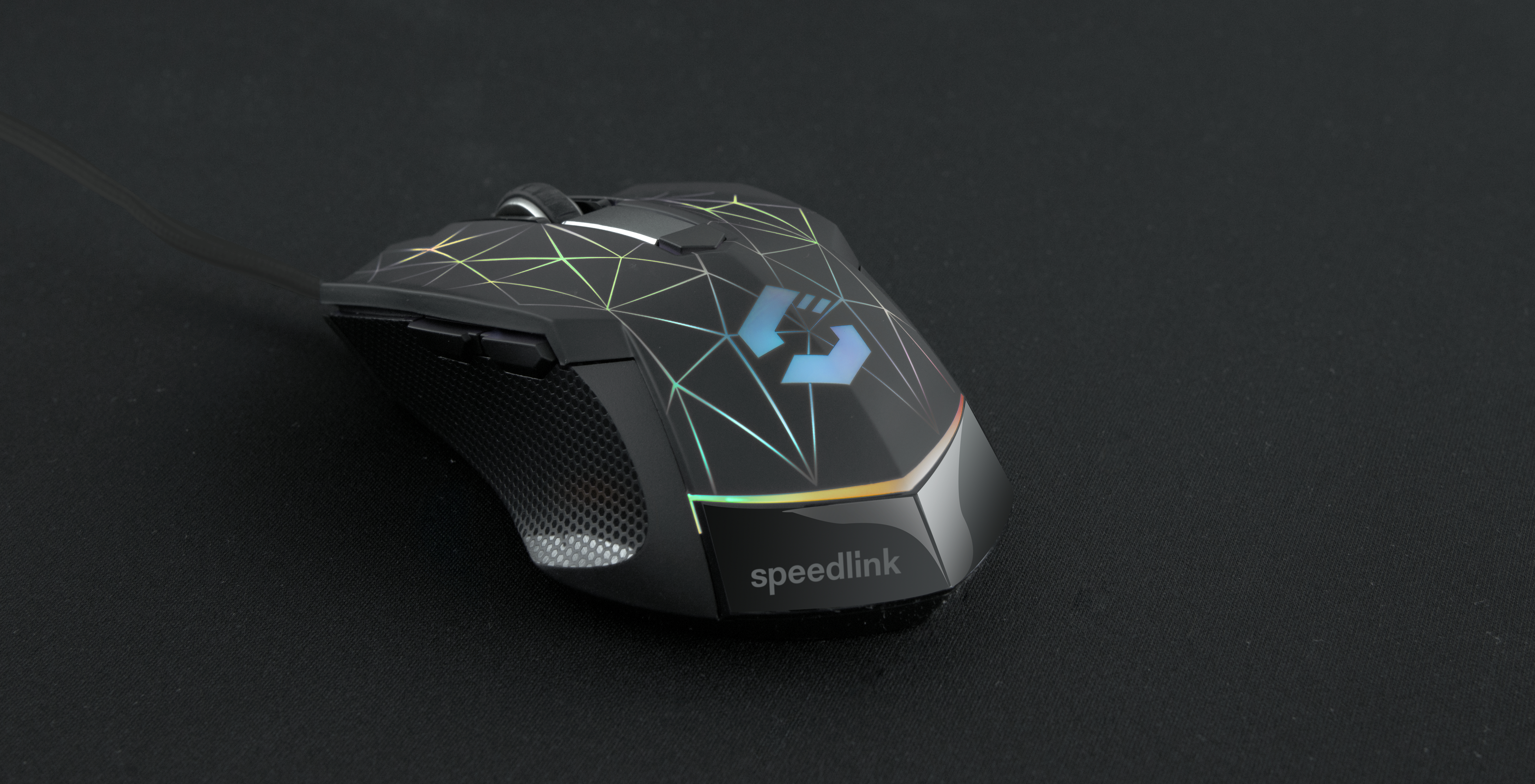 SPEEDLINK Reticos RGB Gaming Maus, Schwarz