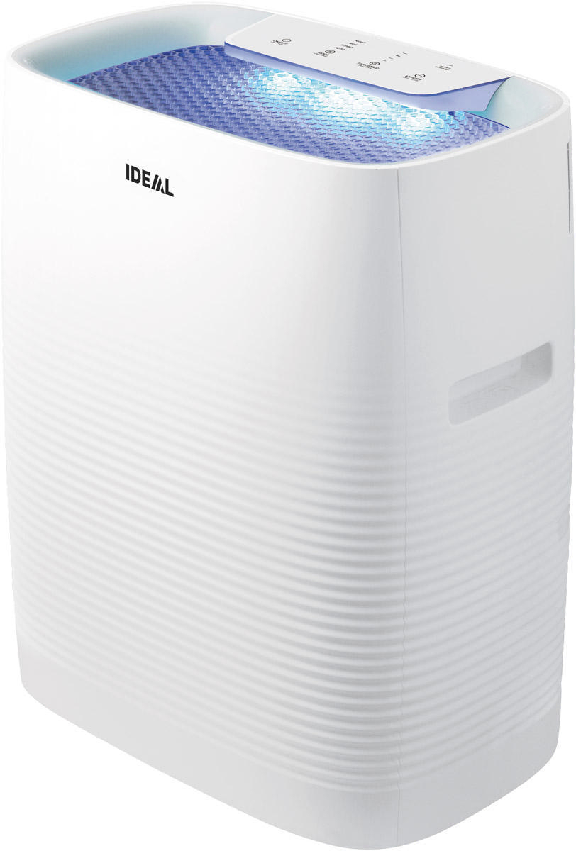 IDEAL AP35 Luftreiniger Feinstaub-Filter) (30 Weiß 45 Raumgröße: Watt, m², HEPA