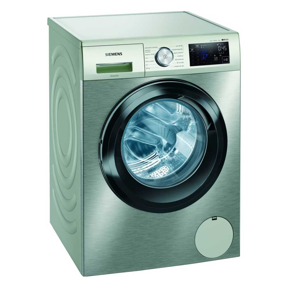 Lavadora carga frontal - Siemens WM14UPHXES i-Dos, 9 kg, 1400 rpm, 7 Programas, i-DOS, Inox