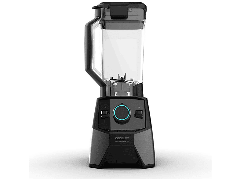 Batidora de vaso - Cecotec Power Black Titanium 2000 Pro, W, 2 L, Recubrimiento titanio negro, Negro