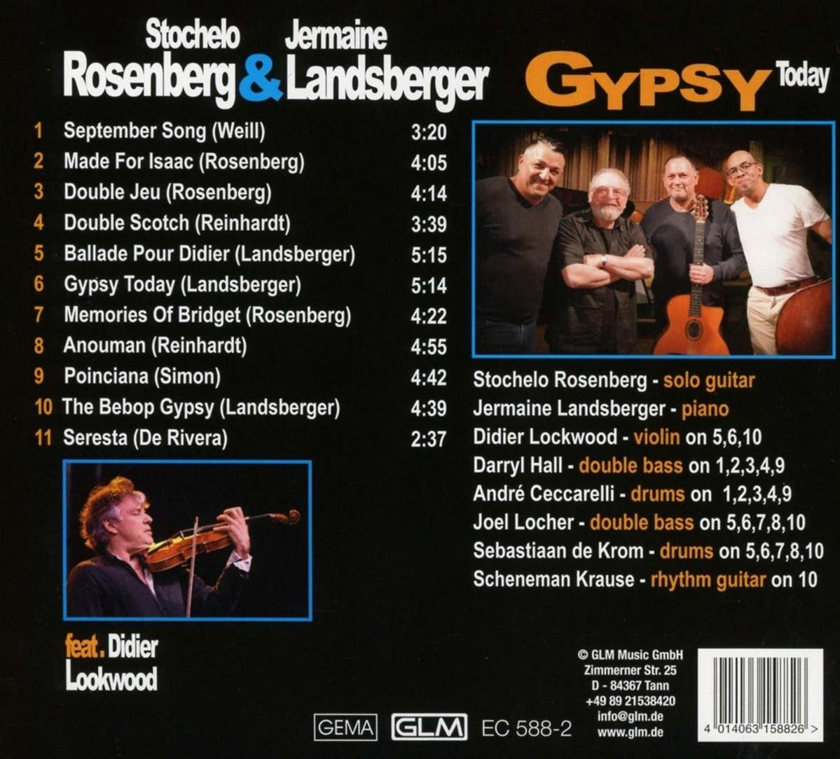 Stochelo Rosenberg & Jermain Landsberger, Didier Lookwood - Gypsy Today  - (CD)