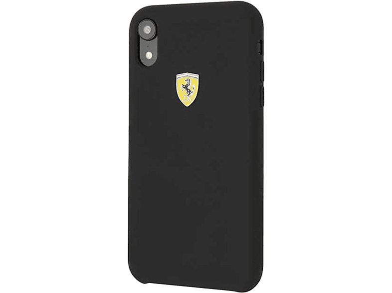 FERRARI iPhone XR SF szilikon tok, fekete (FESSIHCI61BK)