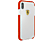 FERRARI iPhone X fényes, átlátszó tok, piros szegéllyel (FEGLHCPXRE)