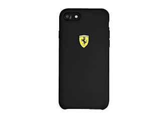 FERRARI iPhone 8 SF szilikon tok, fekete (FESSIHCI8BK)