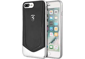 FERRARI Heritage iPhone 8 Plus tok, fekete (FEHTOHCI8LBK)