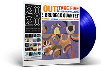 Dave Brubeck Quartet - Time Out (180 gram Edition) (Blue Vinyl) (Vinyl LP (nagylemez))