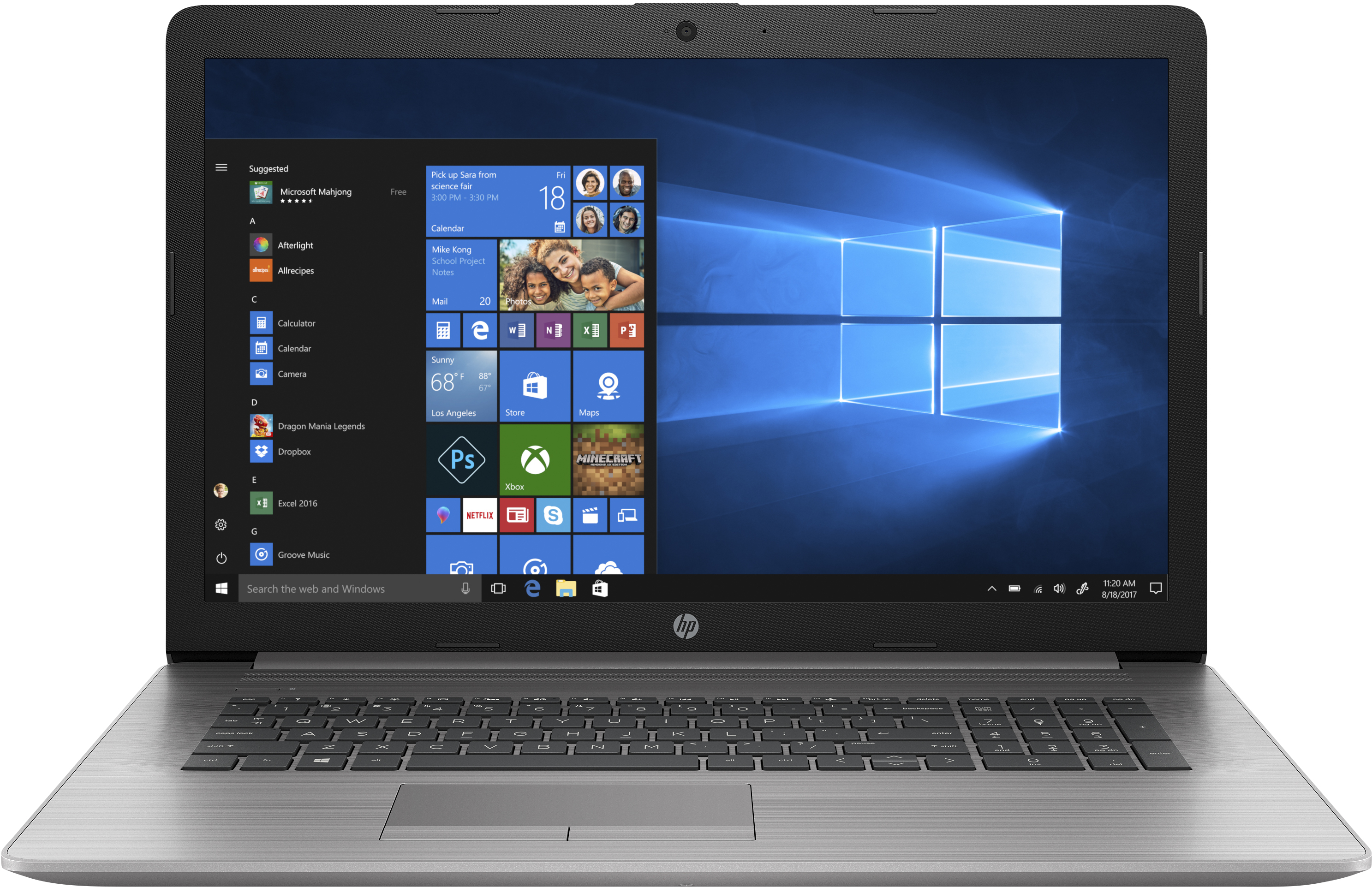 HP - B2B 470 G7 - 17,3 Zoll - Intel® Core™ i5 i5-10210U - 8 GB - 1 TB