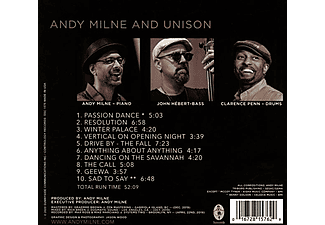 Andy Milne And Unison - REMISSION  - (CD)