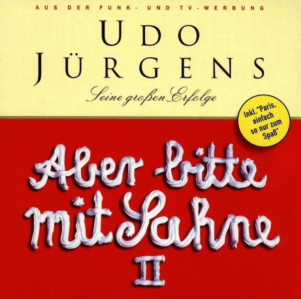 Albumcover mit dem Namen Udo Jürgens, 'Seine großen Erfolge' und einem rot-weißen Design.