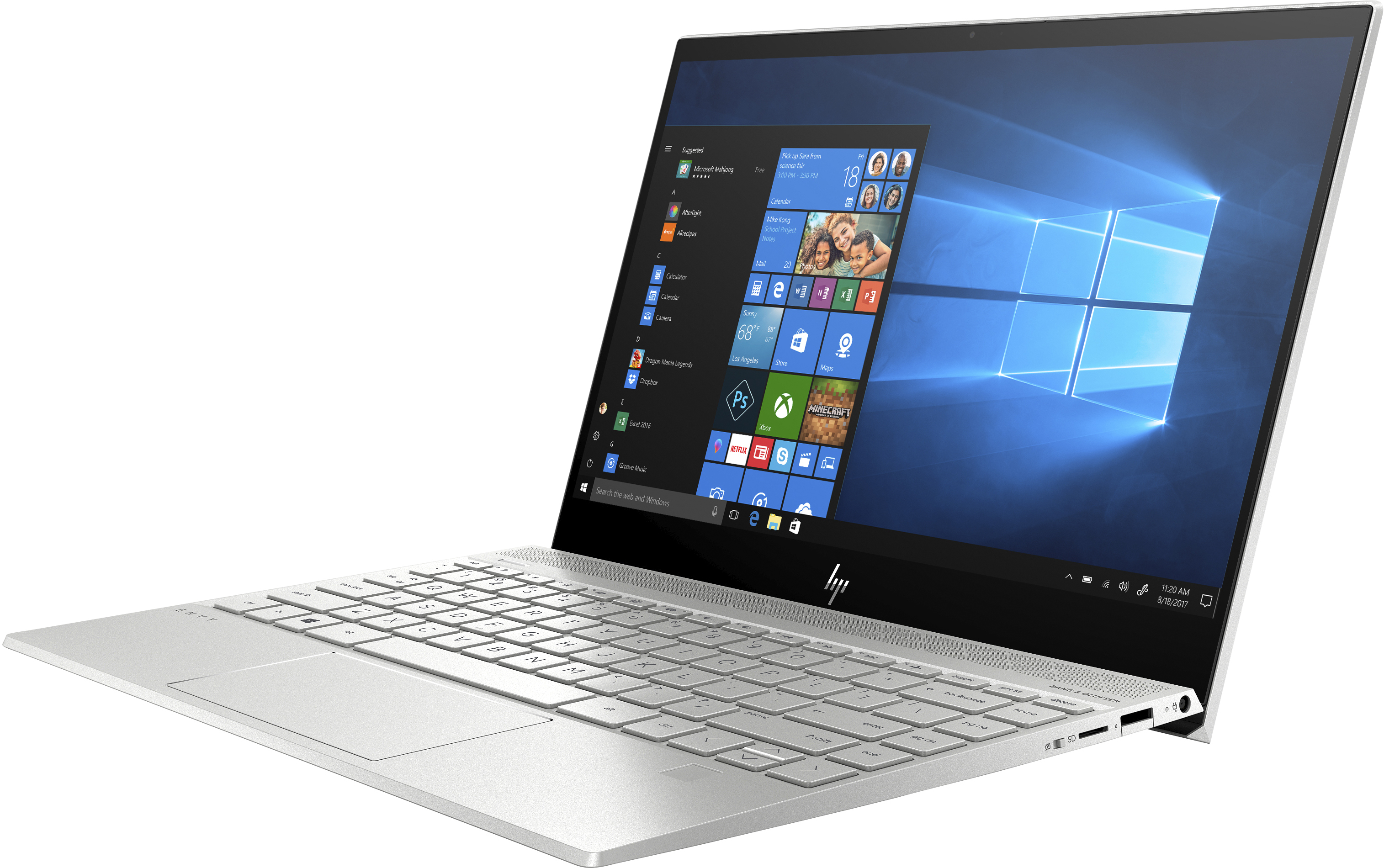 HP ENVY 13-aq0300ng - 13,3 Zoll - Intel® Core™ i5 i5-8265U - 8 GB - 512 GB - Intel® UHD 620 - Windows 10 Home (32 bit)