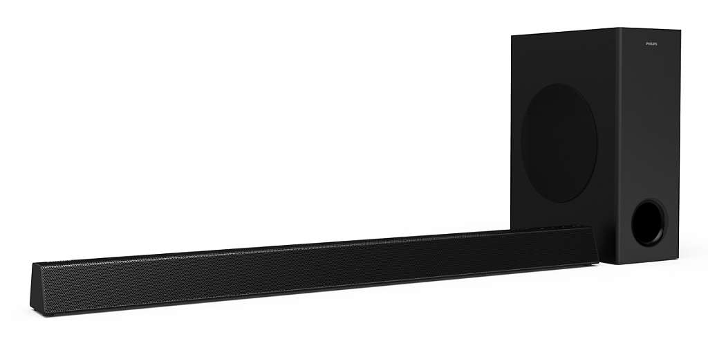 PHILIPS HTL 3310, Soundbar, Schwarz