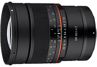 SAMYANG MF 85mm F1.4 Z - Objectif à focale fixe(Nikon Z-Mount, Plein format, APS-C)