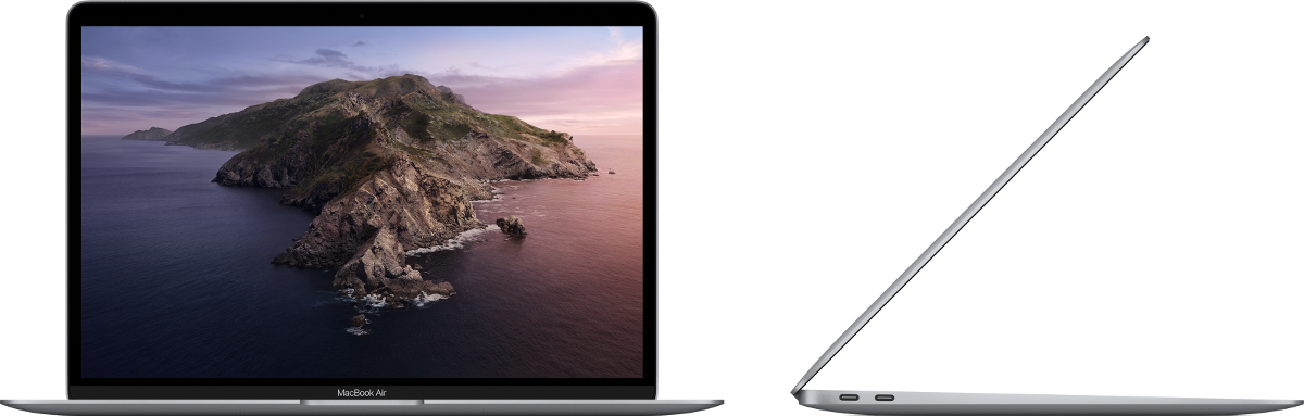 APPLE MacBook Air (2020) - Notebook (13.3 ", 256 GB SSD, Space Gray)