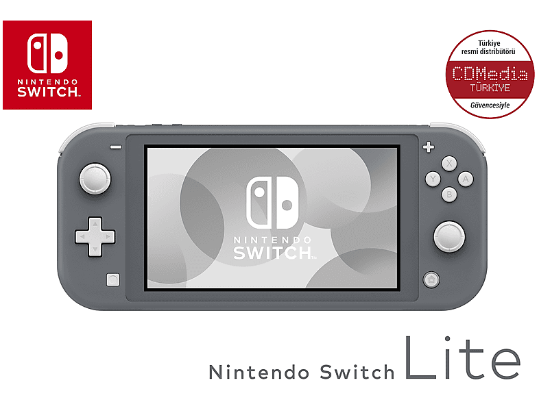 NINTENDO Switch Lite Oyun Konsolu Gri Fiyat & Özellik | MediaMarkt