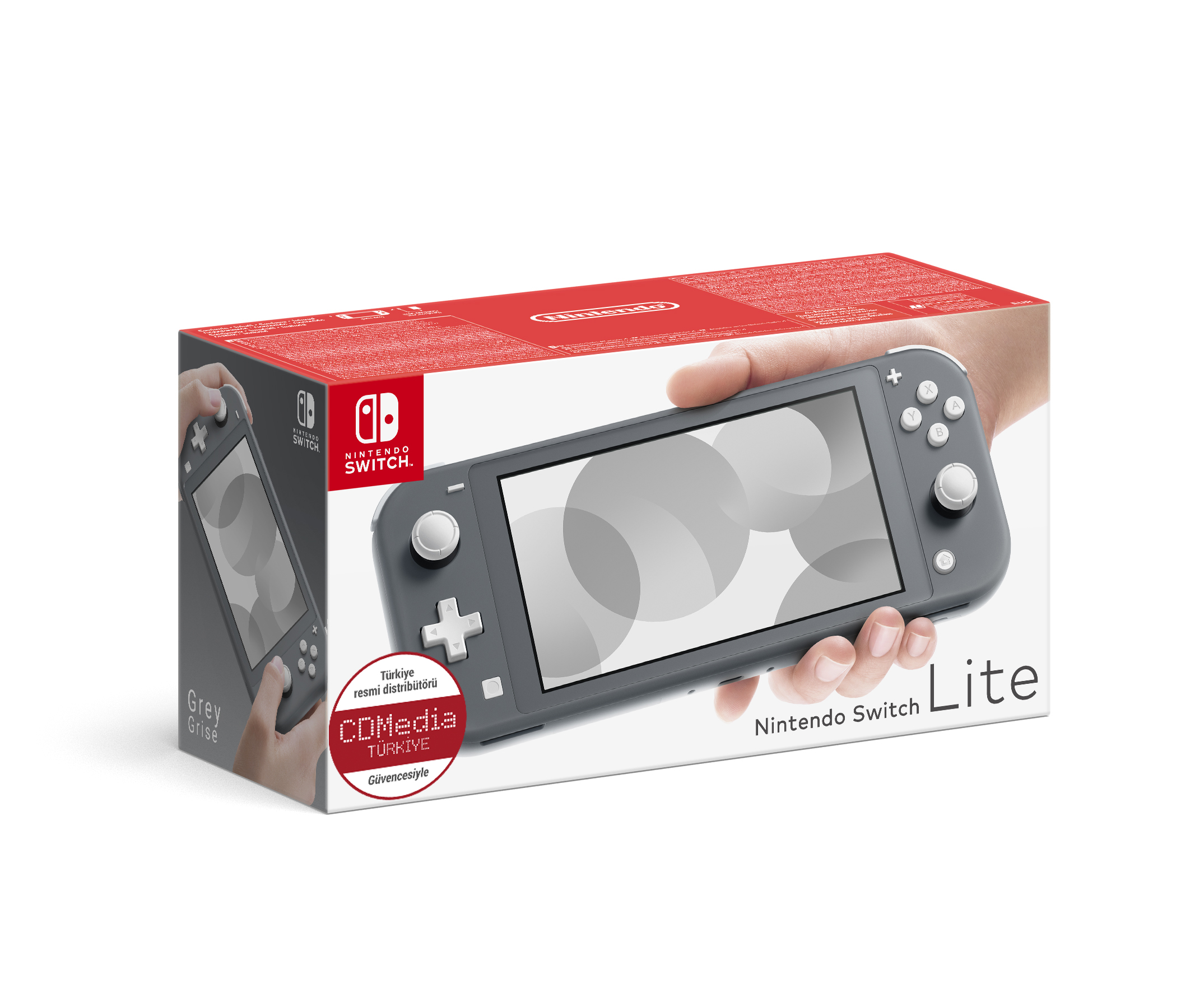 NINTENDO Switch Lite Oyun Konsolu Gri