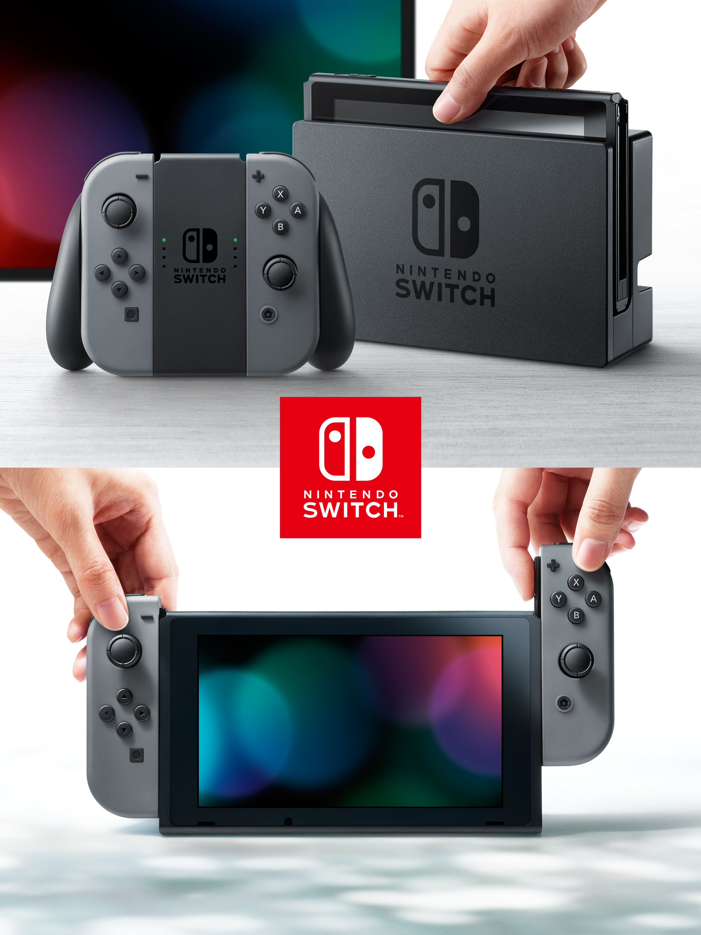 NINTENDO Switch Konsol Gri