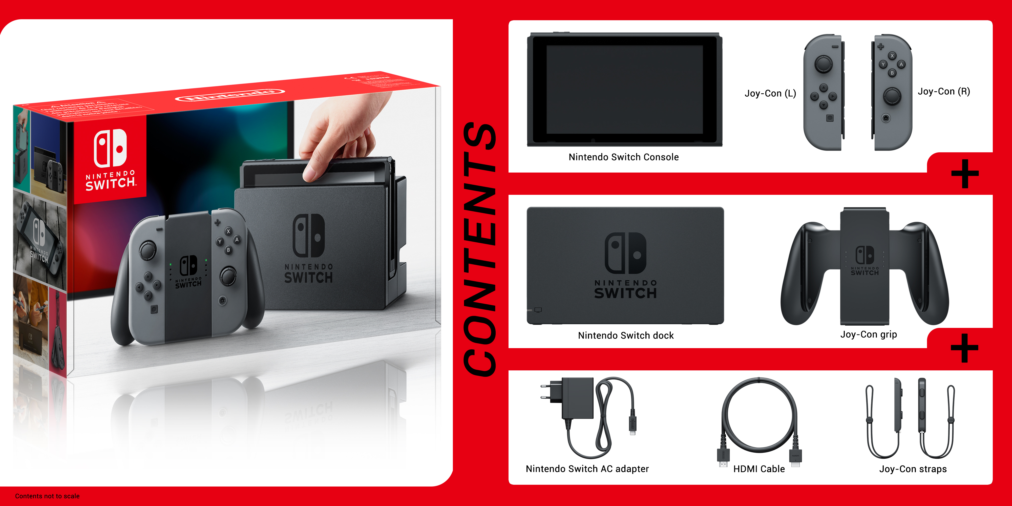NINTENDO Switch Konsol Gri