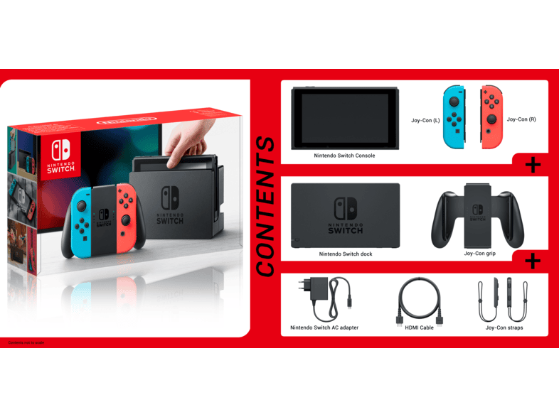 Nintendo Switch Konsol Kirmizi Mavi Nintendo