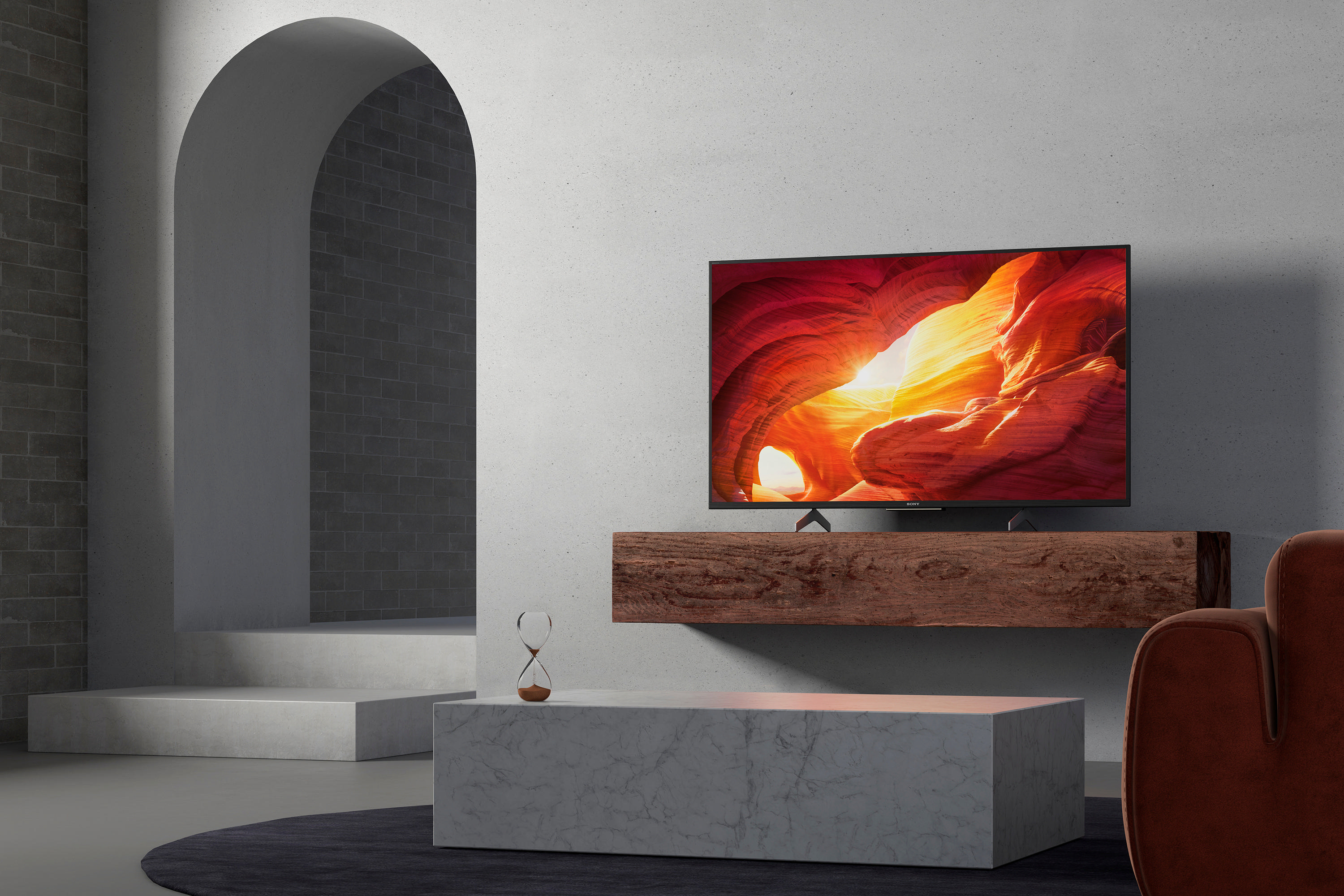 SONY KD-49XH8505 LED TV (Flat, 49 Zoll / 123 cm, UHD 4K, SMART TV, Android TV)
