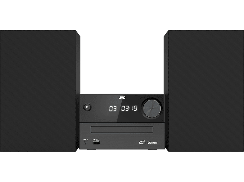 JVC UX-C25DAB - Micro HiFi-System (Schwarz)