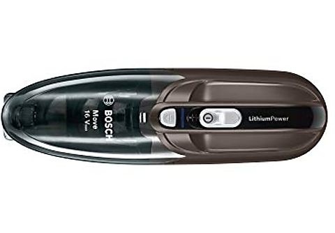 Aspirador de mano  Bosch BHN16L, Sin bolsa, 16 V, Ciclónico, 0.3 l, 2  Velocidades, 40 min, Negro