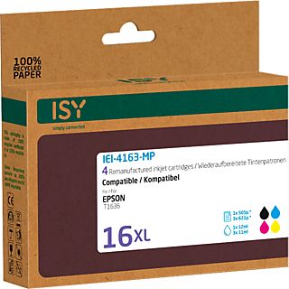 Cartucho de tinta -ISY IEI-4163-MP Para Epson T1636, Multicolor