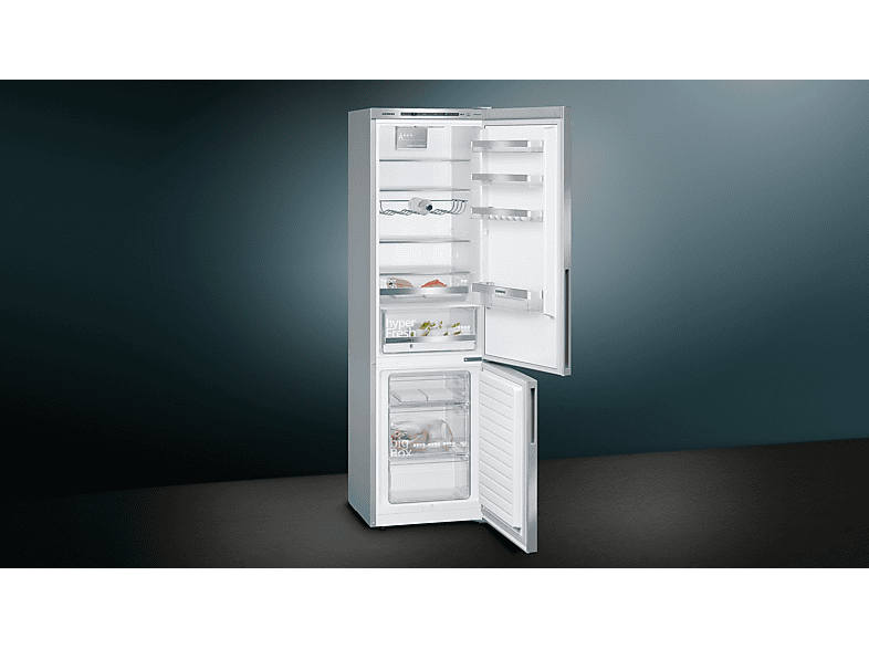 SIEMENS KG39EALCA IQ500 Kühlgefrierkombination (C, 347 l, 2010 mm hoch, Edelstahl)