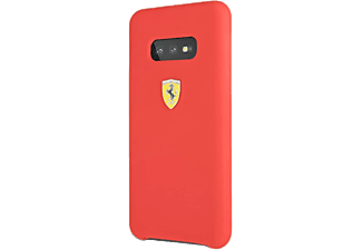 FERRARI Samsung S10 Plus SF szilikon tok, piros (FESSIHCS10PRE)