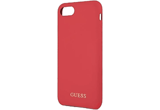 GUESS iPhone 8 szilikon tok, piros (GUHCI8LSGLRE)