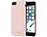 GUESS iPhone 8 szilikon tok, világos rózsaszín (GUHCI8LSGLLP)