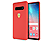 FERRARI Samsung S10 Plus SF szilikon tok, piros (FESSIHCS10PRE)